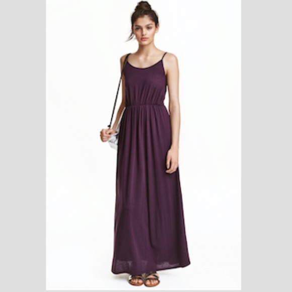 Dark Purple Maxi Dress